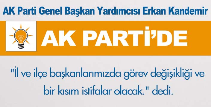 AK Partili Kandemir duyurdu