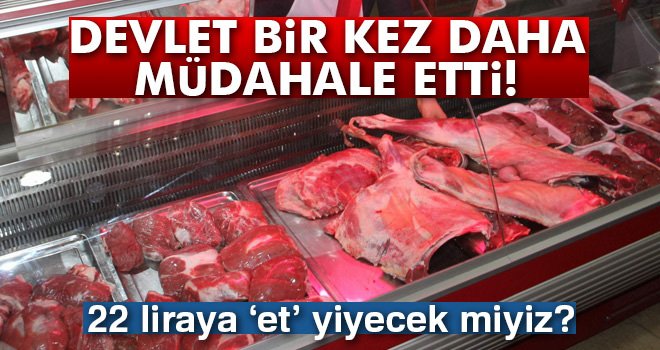 22 liraya ‘et’ yiyecek miyiz?