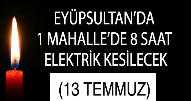 ELEKTRİK KESİNTİSİ