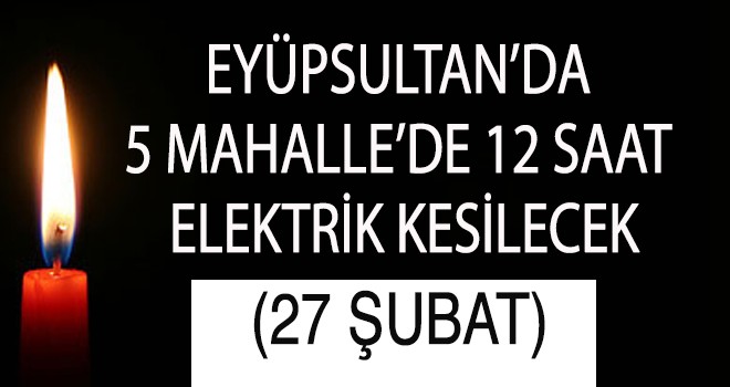 ELEKTRİK KESİNTİSİ