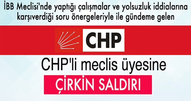 CHP'li meclis üyesine saldırı