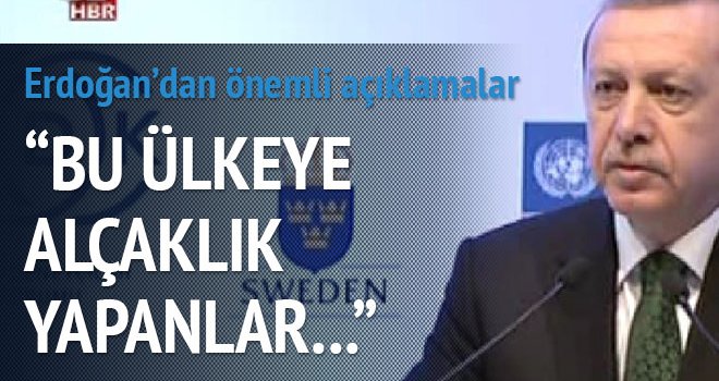 Cumhurbaşkanı Erdoğan'dan önemli açıklamalar