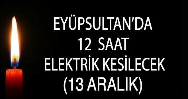 ELEKTRİK KESİNTİSİ