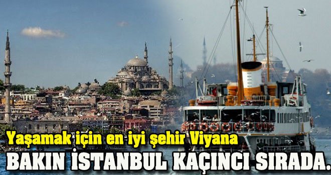 Dünyanın en yaşanacak şehri Viyana