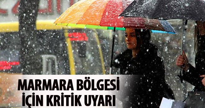 İstanbul'da karla karışık yağmur bekleniyor