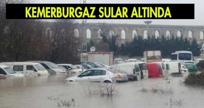 KEMERBURGAZ SULAR ALTINDA