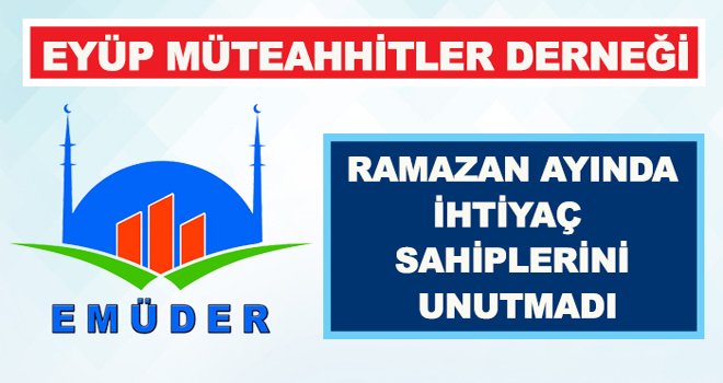 EMÜDER RAMAZAN AYINDA İHTİYAÇ SAHİBİ AİLELERİ UNUTMADI