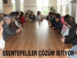 Esentepeliler Çözüm İstiyor