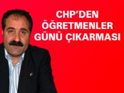 CHP?den Öğretmenler Günü Çıkarması