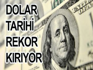 Dolar Tarihi Rekor Kırıyor