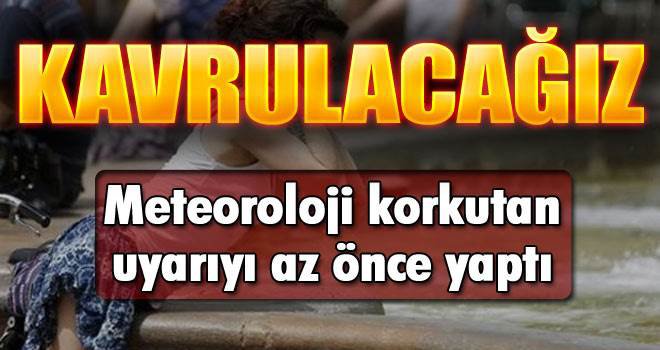 Meteoroloji'den sıcaklık açıklaması