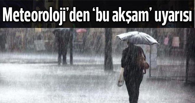 Meteoroloji'den 'soğuk ve yağışlı hava' uyarısı