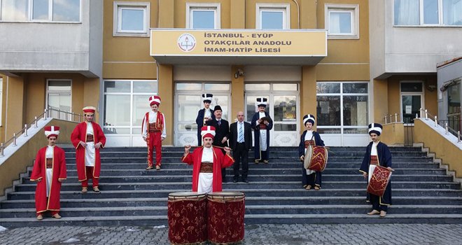 Otakcilar Anadolu İmam Hatip Lises'nde Mehter Takımı Kuruldu