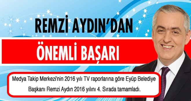 Remzi Aydın'dan önemli başar