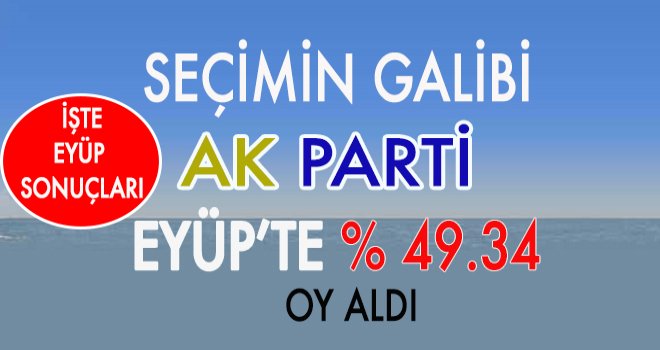 SEÇİMİN GALİBİ AK PARTİ