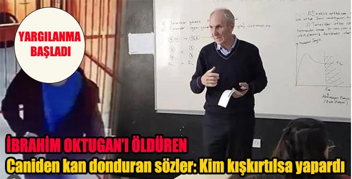 Alibeyköy'de öldürülen İbrahim Oktugan'a ilişkin yargılama başladı 