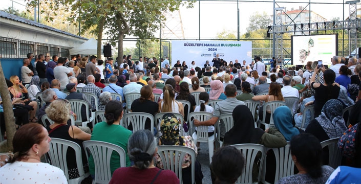 Başkan Özmen Güzeltepe Mahalle sakinleriyle buluştu