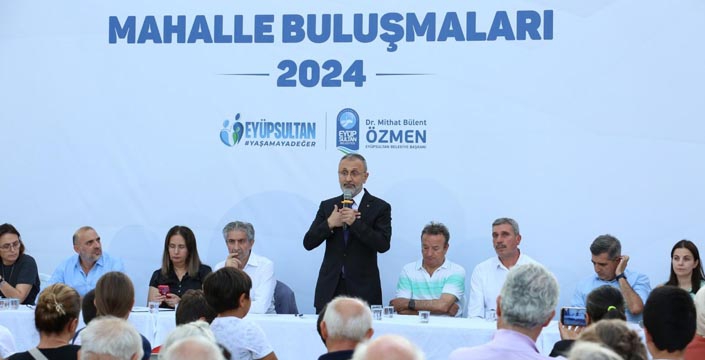 Başkan Özmen, Ramililerle  buluştu