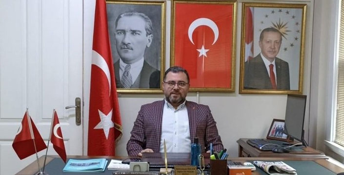 DÜĞMECİLER MUHTARI'NDAN  İMAMOĞLU'NA PROTESTO