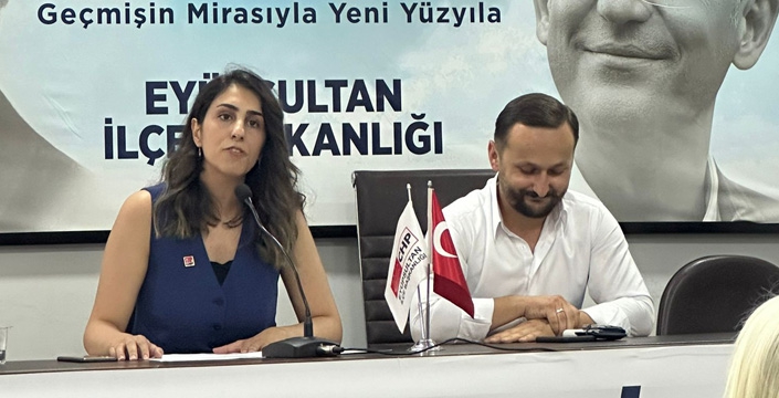 ELİF GÖKSU CHP EYÜPSULTAN GENÇLİK KOLLARINA ADAY