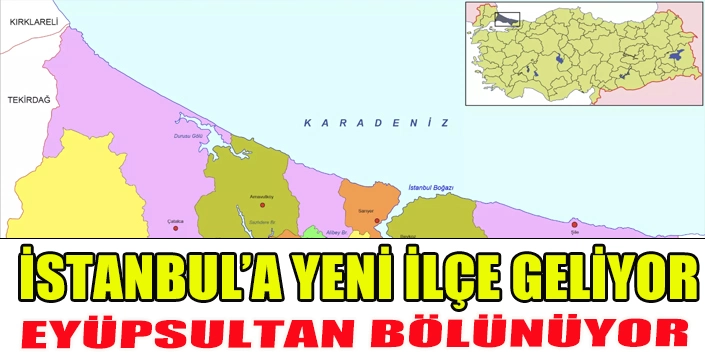 EYÜPSULTAN BÖLÜNÜYOR