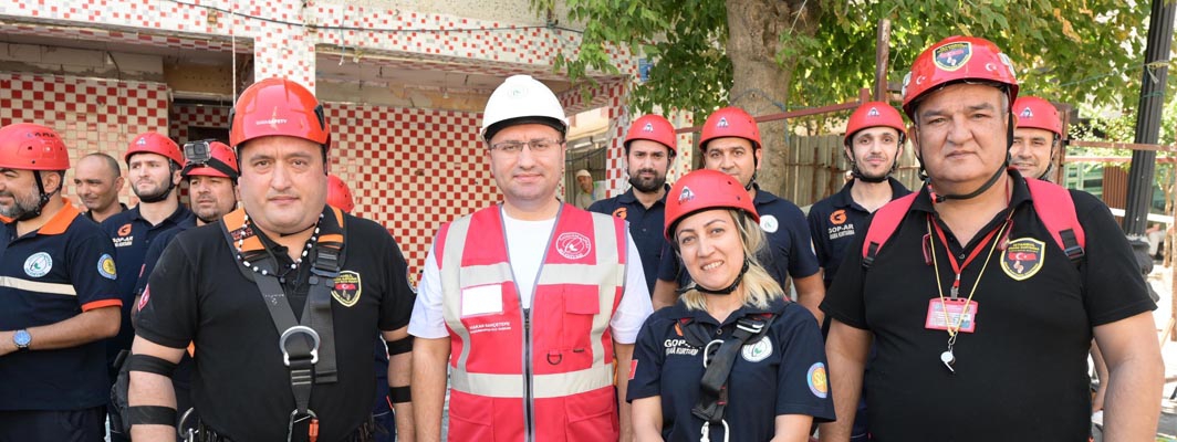 Gaziosmanpaşa’da 17 Ağustos’un Yıl Dönümünde Deprem Tatbikatı