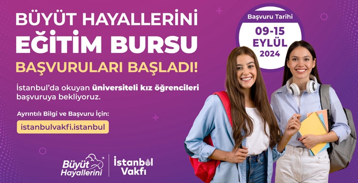 İBB EĞİTİM BURSU BAŞVURULAR BAŞLADI