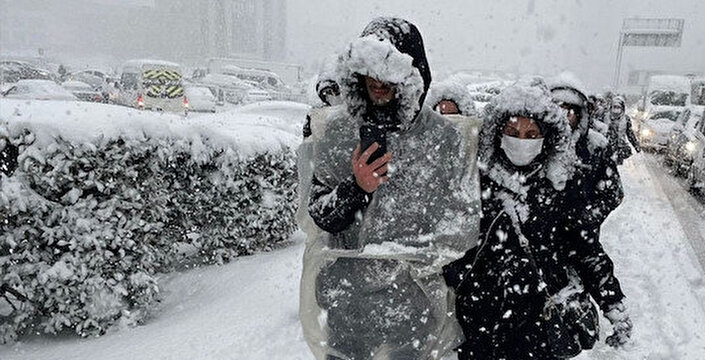 İstanbul’da kar yağışı başladı